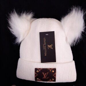 Inspired Faux Fur Beanie Hat OS fits most NWOT